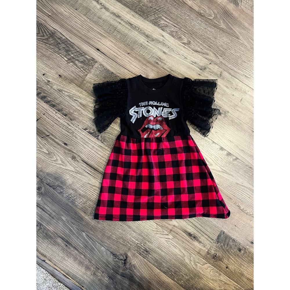Custom rolling stone kids dress